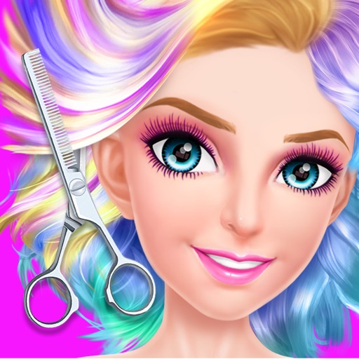 Hair Fashion Salon - Summer Holiday Hairstyle Makeover Icon