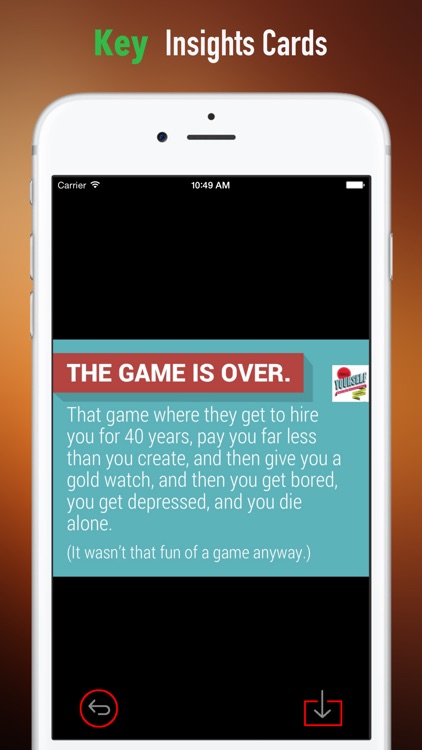 Choose Yourself: Practical Guide Cards with Key Insights and Daily Inspiration screenshot-3