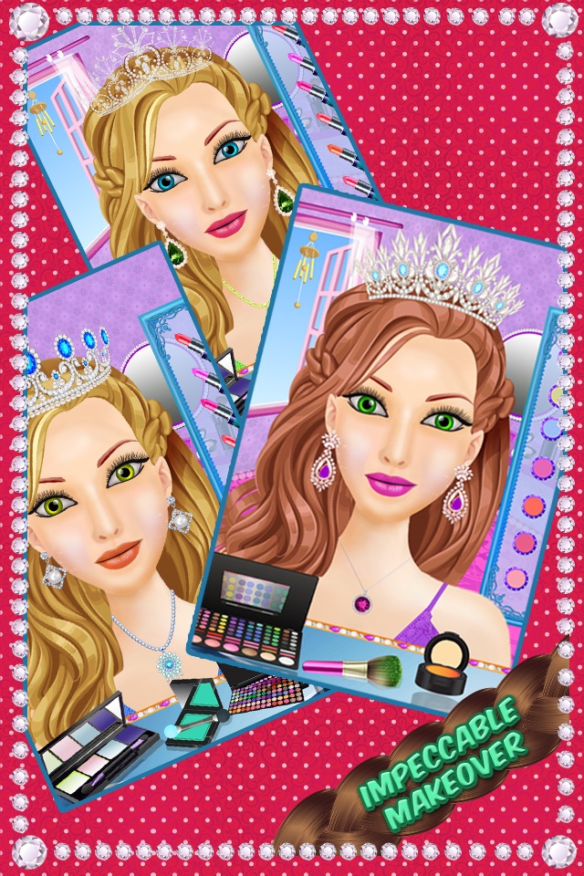 School Girls Hair Style - magic face makeover, changer  & hair style booth screenshot 2