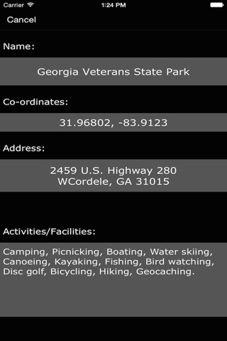 Georgia State Parks & Areas screenshot 3