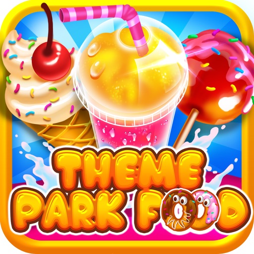 Theme Park Fair Food Maker Candy Dessert Cook Game