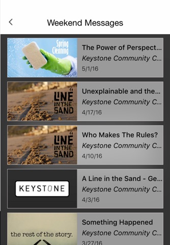 Keystone Community Church screenshot 2