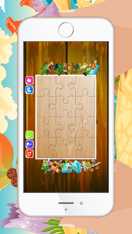 Dinosaur Jigsaw Puzzles - Cute Dino Learning Games Free for Kids Toddler and Preschool screenshot-4