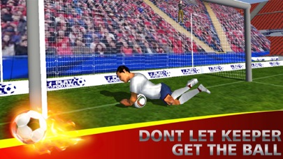 Soccer Kick Flick Penalty Shoot - Football Fantasy Kick Practice Screenshot 1