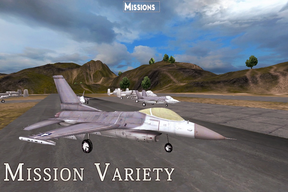 F-16 Fighting Falcon - Combat Flight Simulator of Infinite Fighter Hunter screenshot 3