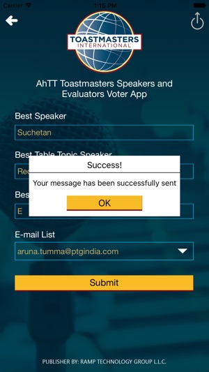 AhTT Toastmaster Club App(圖4)-速報App