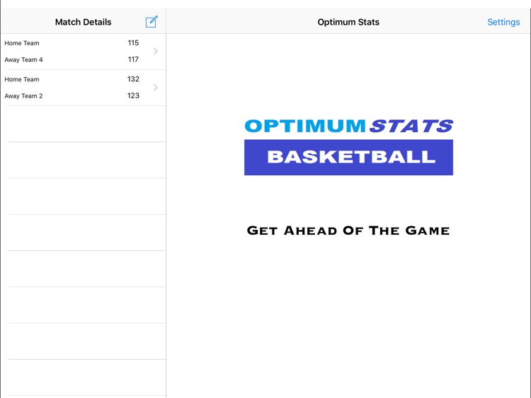 Basketball Statistics