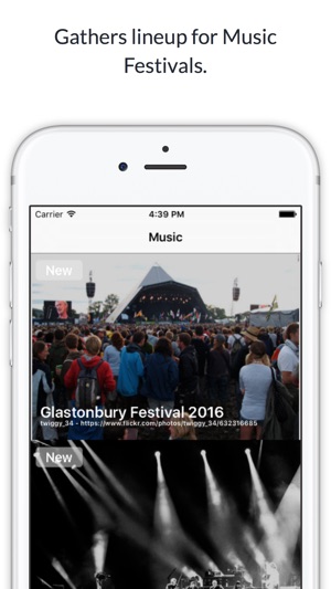 Meetrow - App gathers lineup for Music Festivals(圖3)-速報App