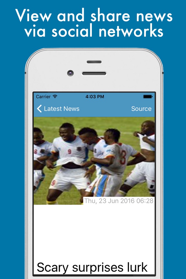 Football News - Worldwide Edition screenshot 3