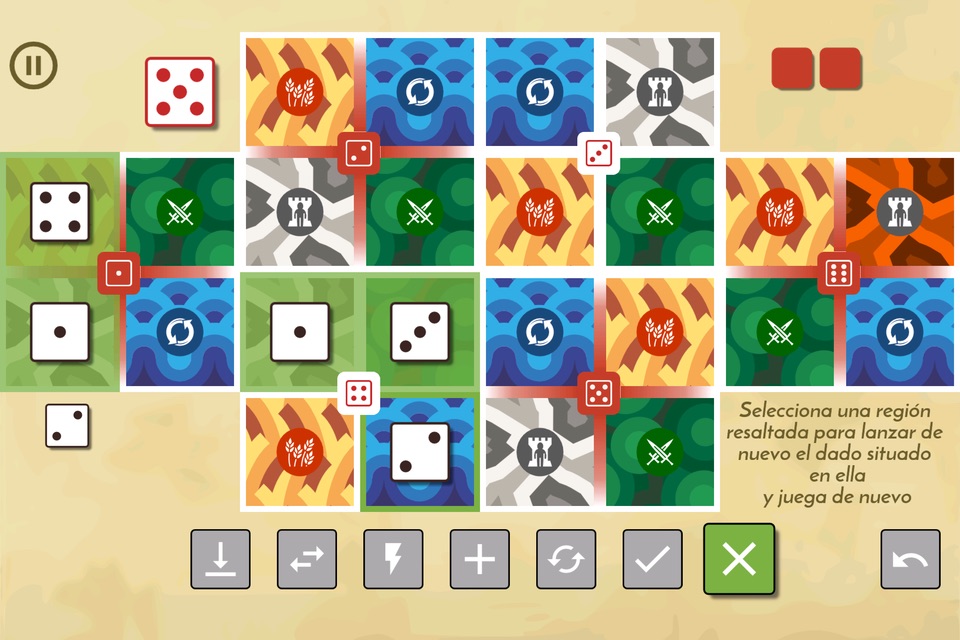 Land 6 Board Game screenshot 3