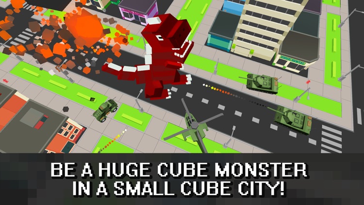 Cube Dino City Rampage 3D