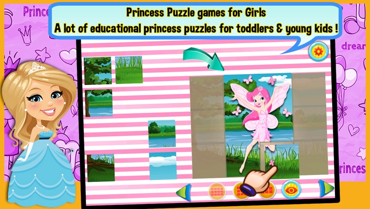 Princess Puzzle Games For Girls screenshot-4