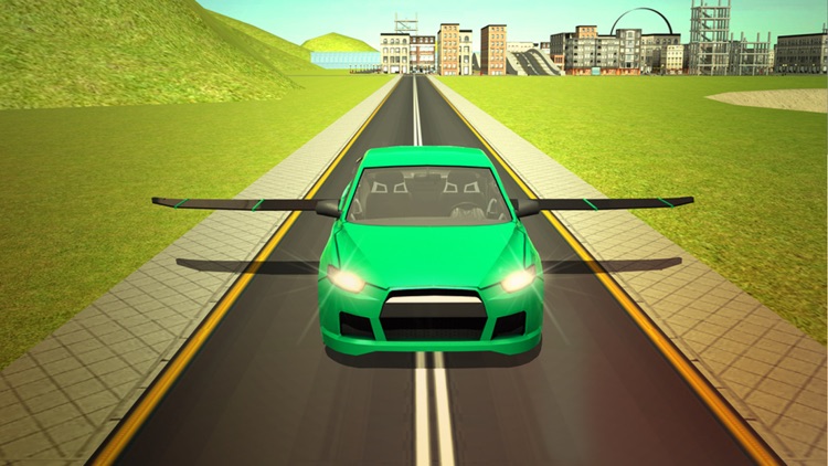 Flying Muscle Car simulator screenshot-3