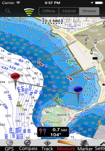 Lazio to Campania GPS Charts screenshot 4
