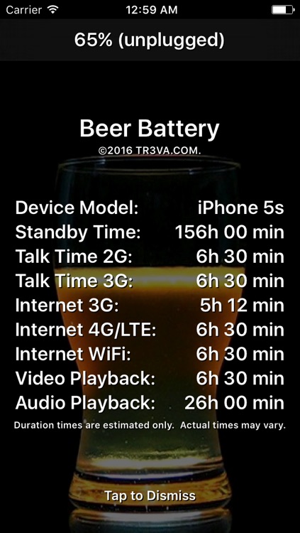 Beer Battery