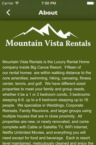Mountain Vista Rentals screenshot 3