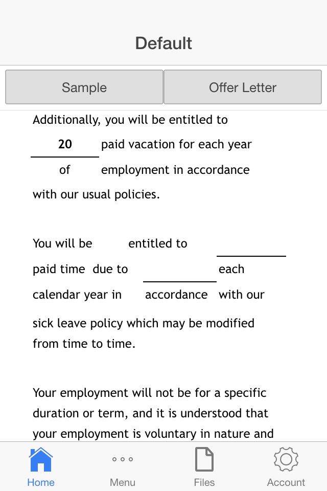 Job Offer Letter screenshot 4