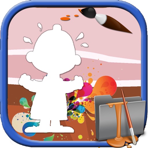 Draw Pages Games Charlie Brown Edition iOS App