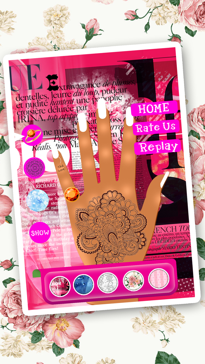 Nail Art Salon Girls - Free Manicure Beauty Hands Makeover DressUp games for kids