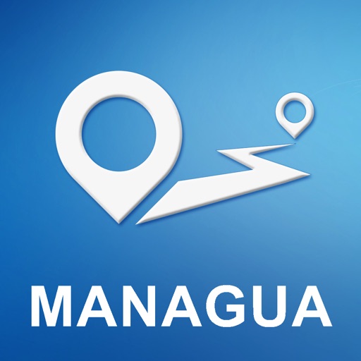 Managua, Nicaragua Offline GPS Navigation & Maps icon