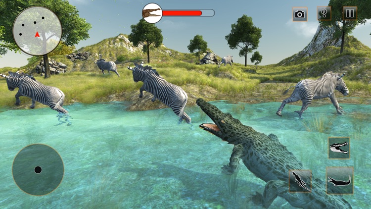 Wild Crocodile Attack Sim