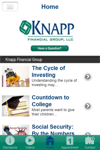 Knapp Financial Group, LLC screenshot 2
