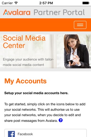 Avalara Social Media Center screenshot 3