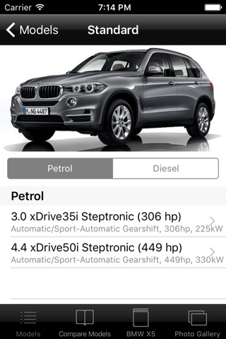 CarSpecs BMW X5 F15 2015 screenshot 2