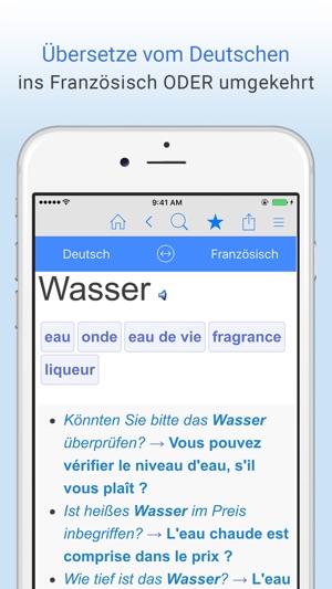 Deutsch-Französisch Wörterbuch - Übersetzung(圖1)-速報App