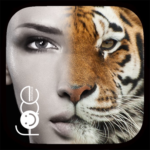 InstaFace:face eyes blend morph with animal effect Icon
