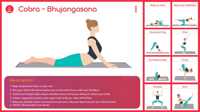 Instant Yoga Home Studio - Yoga Poses Breathing, Stretches a(圖3)-速報App