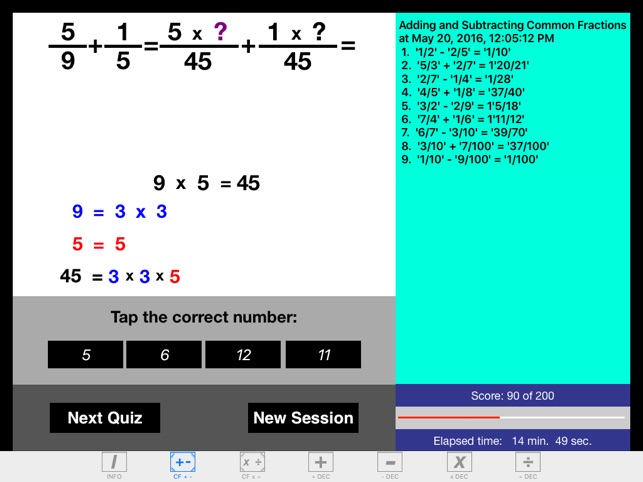 Math Fraction(圖4)-速報App