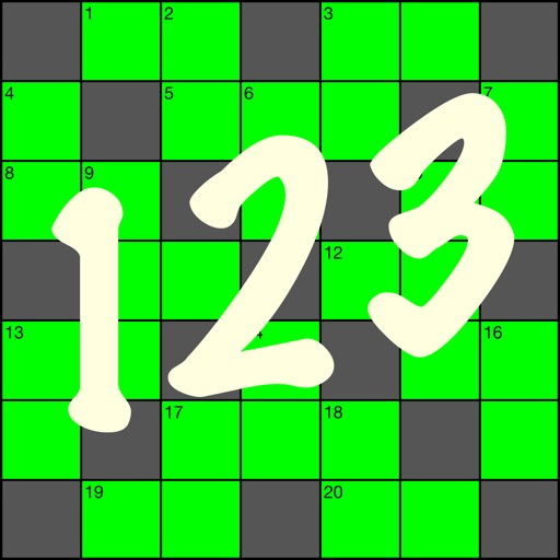 X-Figure: Number Crosswords Icon