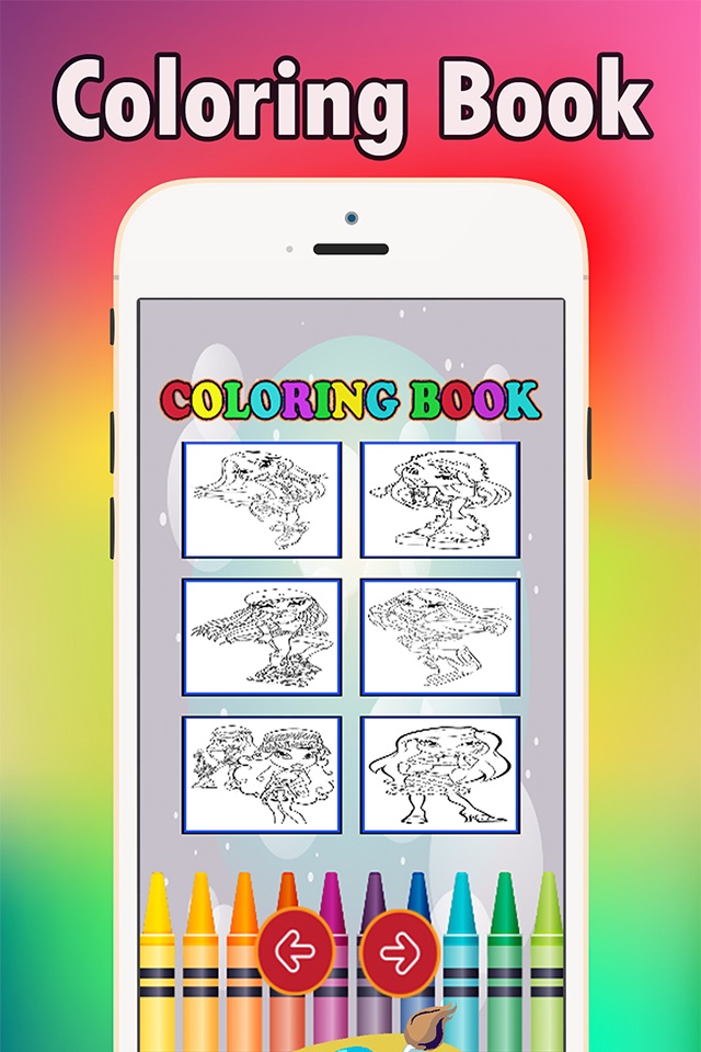 My Little Girl Coloring Book: fun with these coloring pages games free for kids screenshot 4