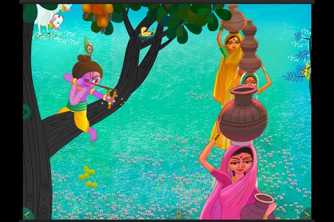 Krishna Story - Multilingual & Games screenshot 2