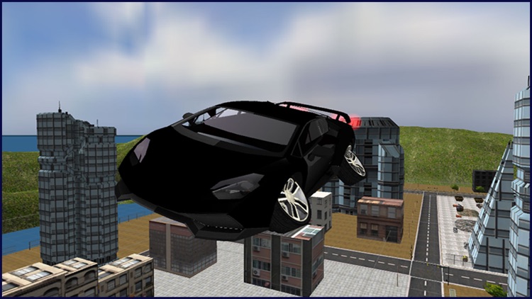 Flying Car Simulator - Futuristic Driving Stunts - Airplane Flight Pilot screenshot-4