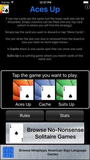 Aces Up - Solitaire