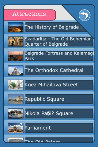 Belgrade Offline City Travel Guide screenshot 3