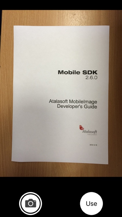 MobileImage Capture SDK