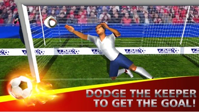 Soccer Kick Flick Penalty Shoot - Football Fantasy Kick Practice Screenshot 4