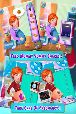 My New Baby Born - Baby Born, Mummy Caring Free Game for kids & Girls screenshot 3