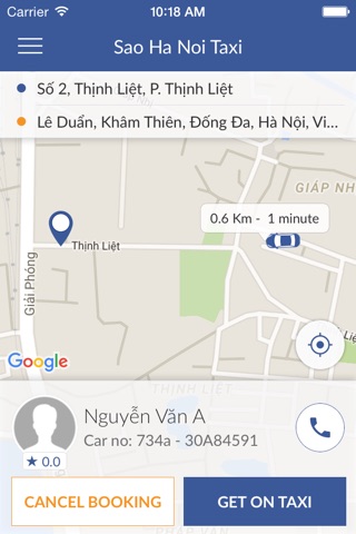 Sao HaNoi Taxi screenshot 3