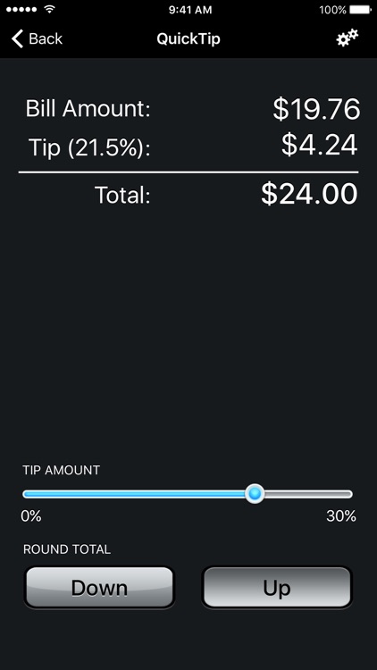 QuickTip™ Tip Calculator screenshot-4