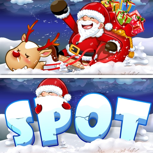 Spot it! Funny Santa Claus Icon