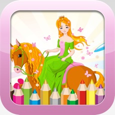 Activities of Princess Coloring Book -  Educational Color and  Paint Games Free For kids and Toddlers
