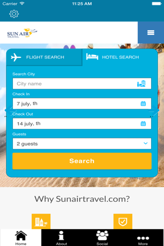 Sun Air Travel screenshot 3