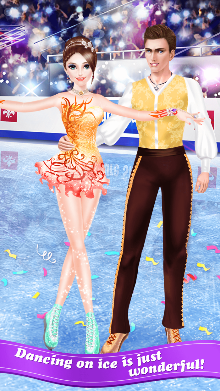 Ice Dancing Salon - World Skating Champion SPA  Makeover Game for Kids