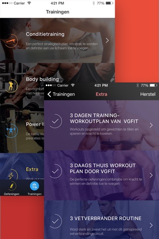 Fitness and Bodybuilding by VGFIT screenshot 3