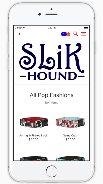 SLiK Hound - 100s of Styles of Fashion Dog Collars. Made in the U.S.A.