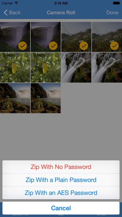 iZip - Zip Unzip Unrar Tool screenshot-3